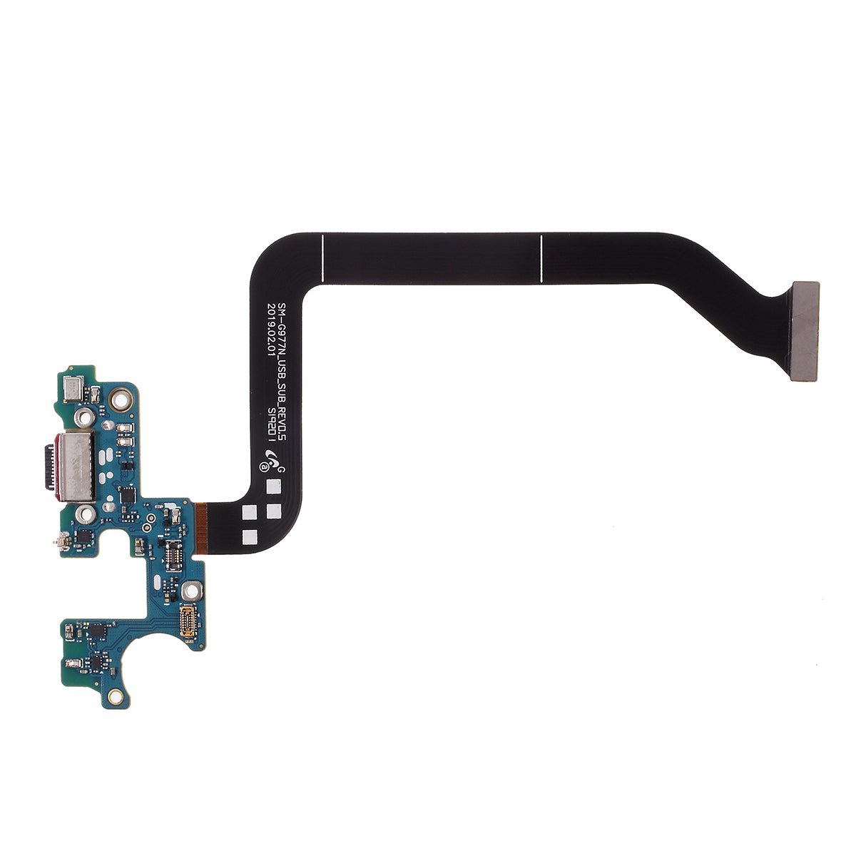 OEM Charging Port Flex Cable Replacement for Samsung Galaxy S10 5G SM-G977 OEM Charging Port Flex Cable Replacement for Samsung Galaxy S10 5G SM-G977